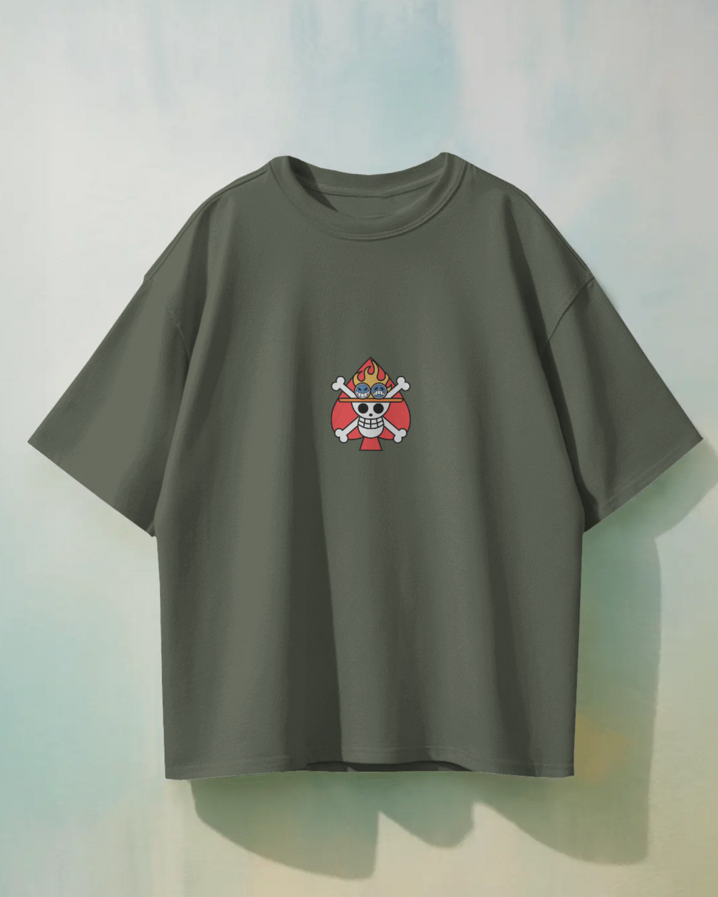 Portgas D Ace T-shirt | One Piece Premium Oversized T-shirt