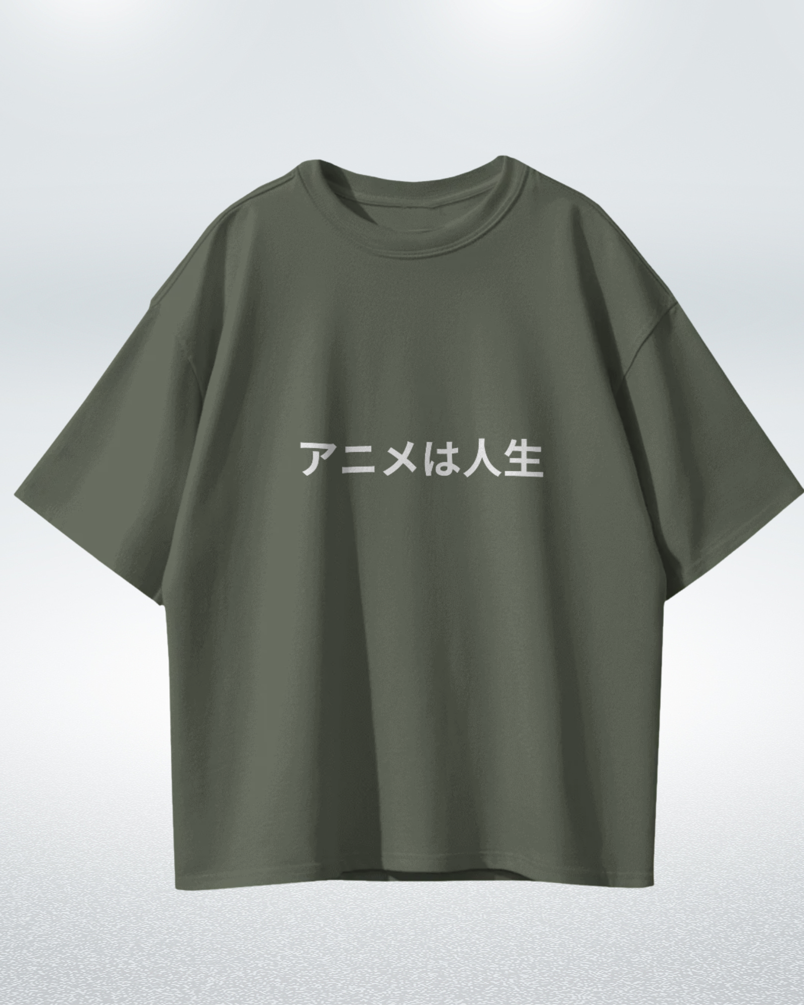 Anime Life Eat Sleep Watch Repeat Premium Oversized T-Shirt