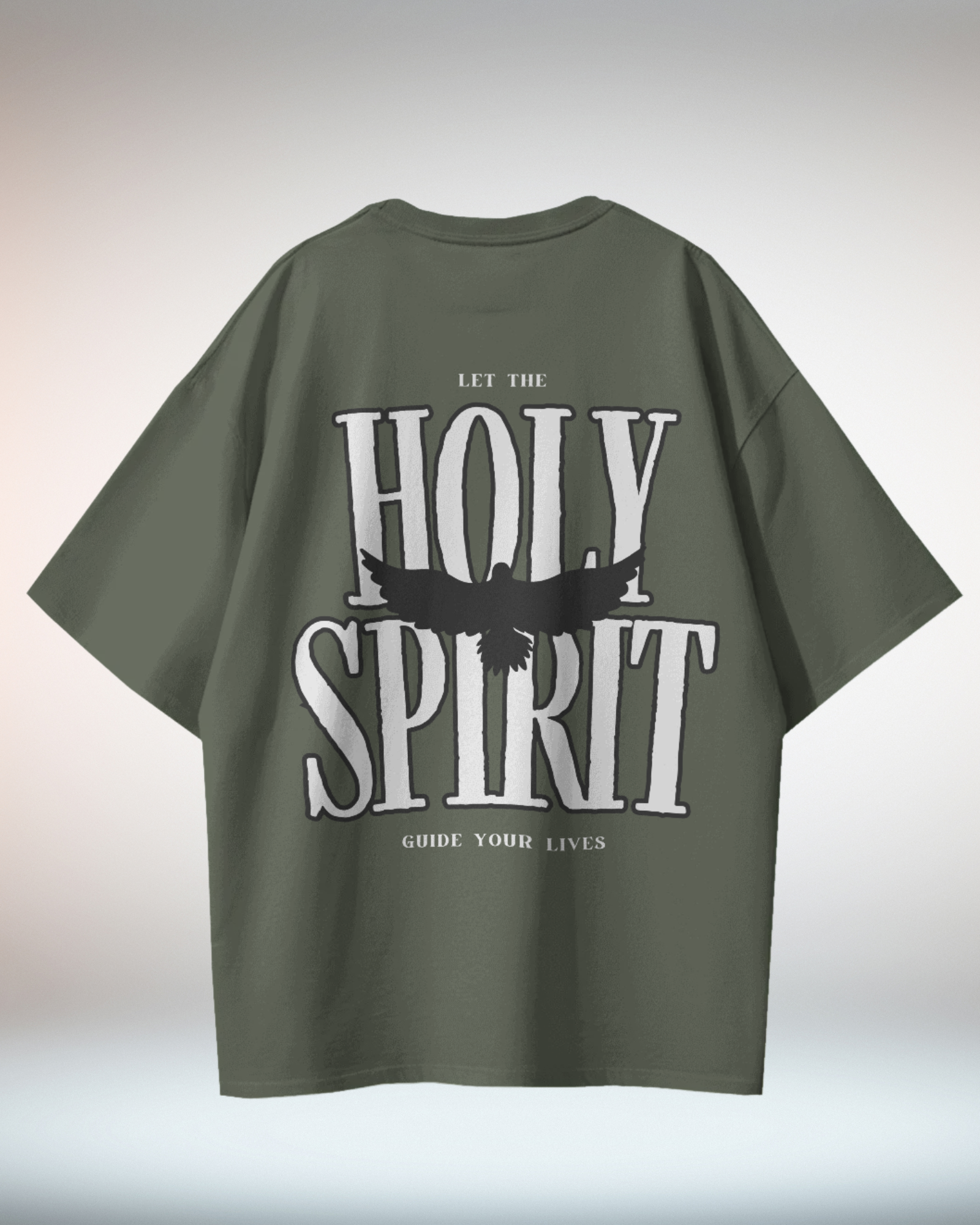 Black White Minimal Typographic Christian Religious TShirt - Dorcus Wear