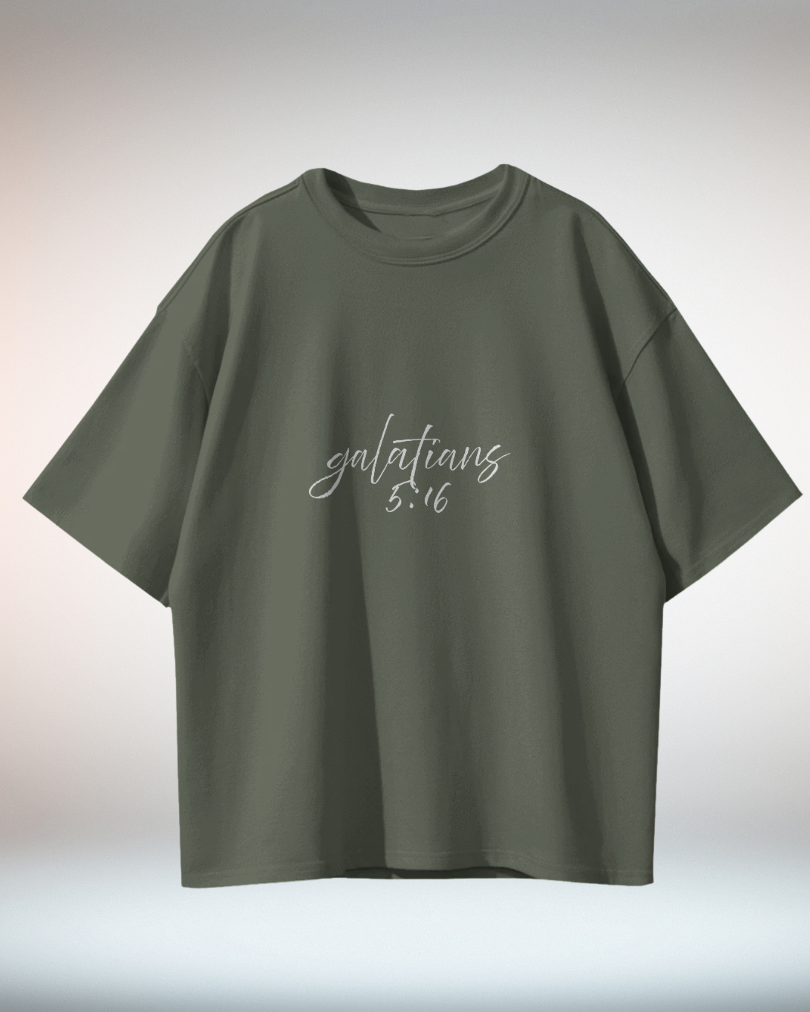 Black White Minimal Typographic Christian Religious TShirt - Dorcus Wear
