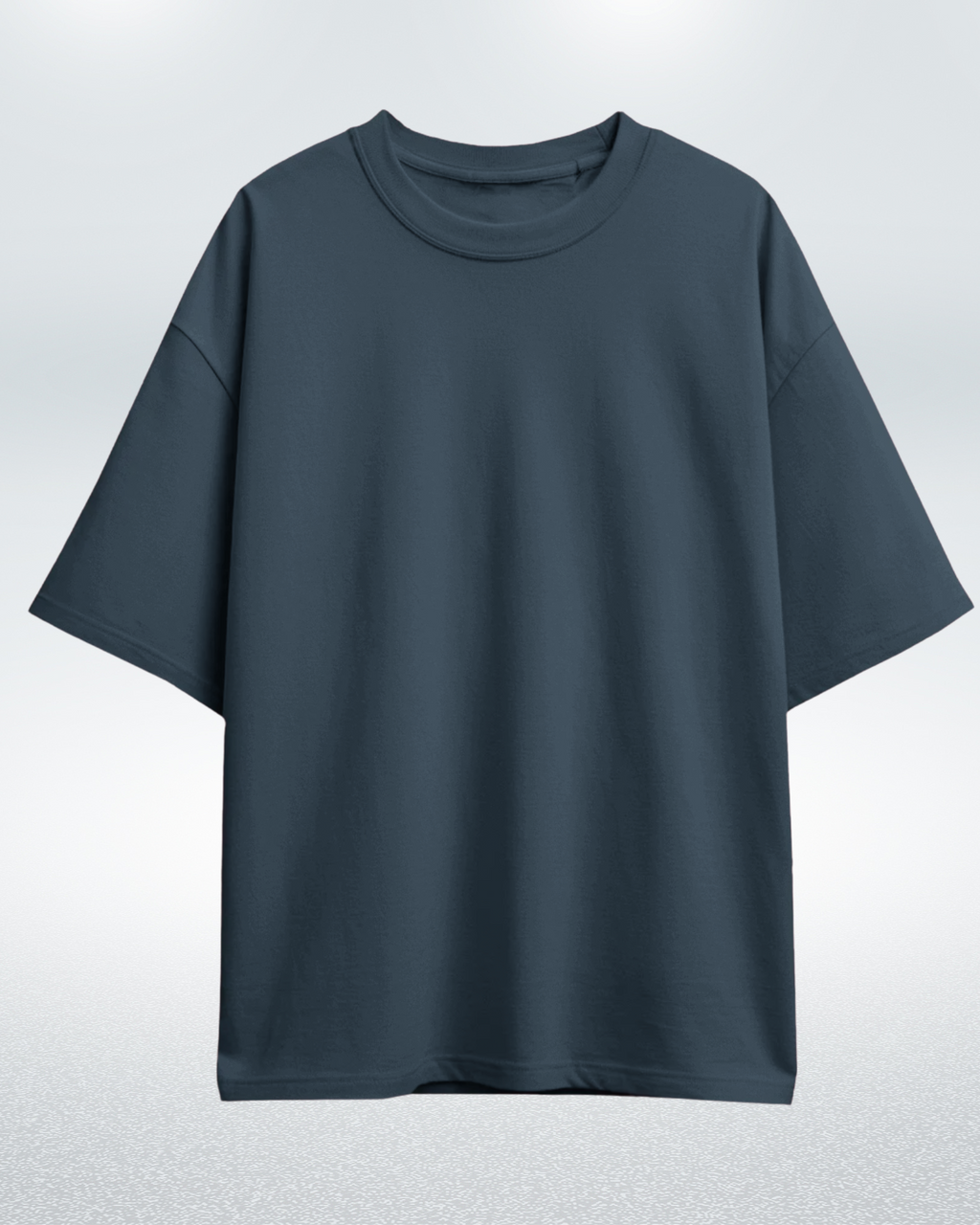 Petrol Blue Basic Oversized T-shirt for Ultimate Comfort and Style - Dorcus Wear