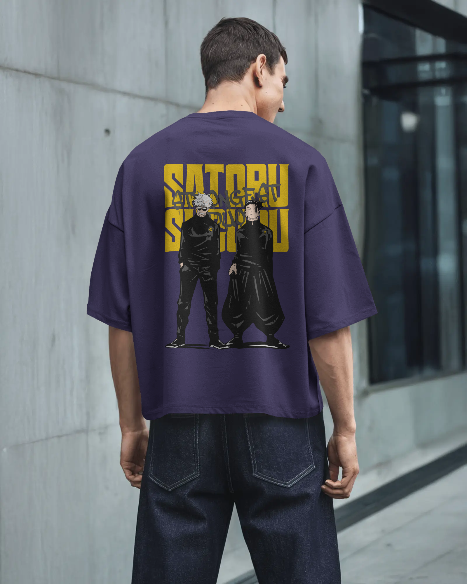 Gojo and Geto T-Shirt | Jujutsu Kaisen | Premium Oversized T-Shirt