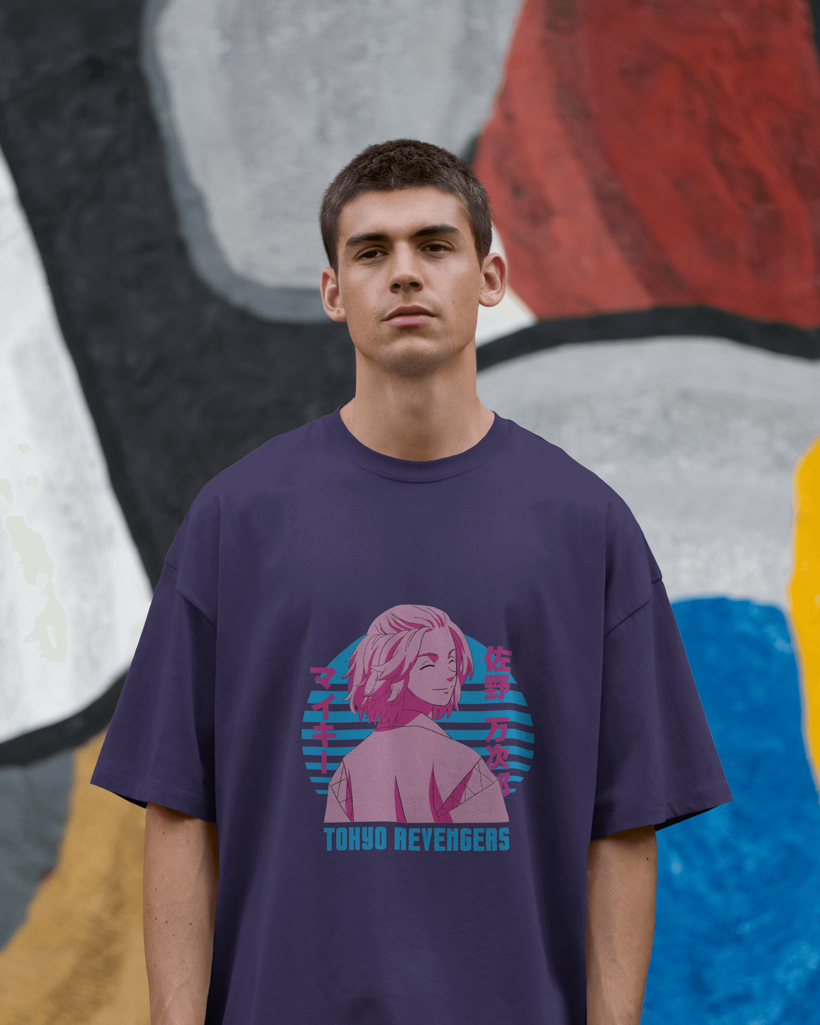 Invincible Mikey Oversized T-shirt | Manjiro Sano (Mikey) | Tokyo Revengers | Premium Quality