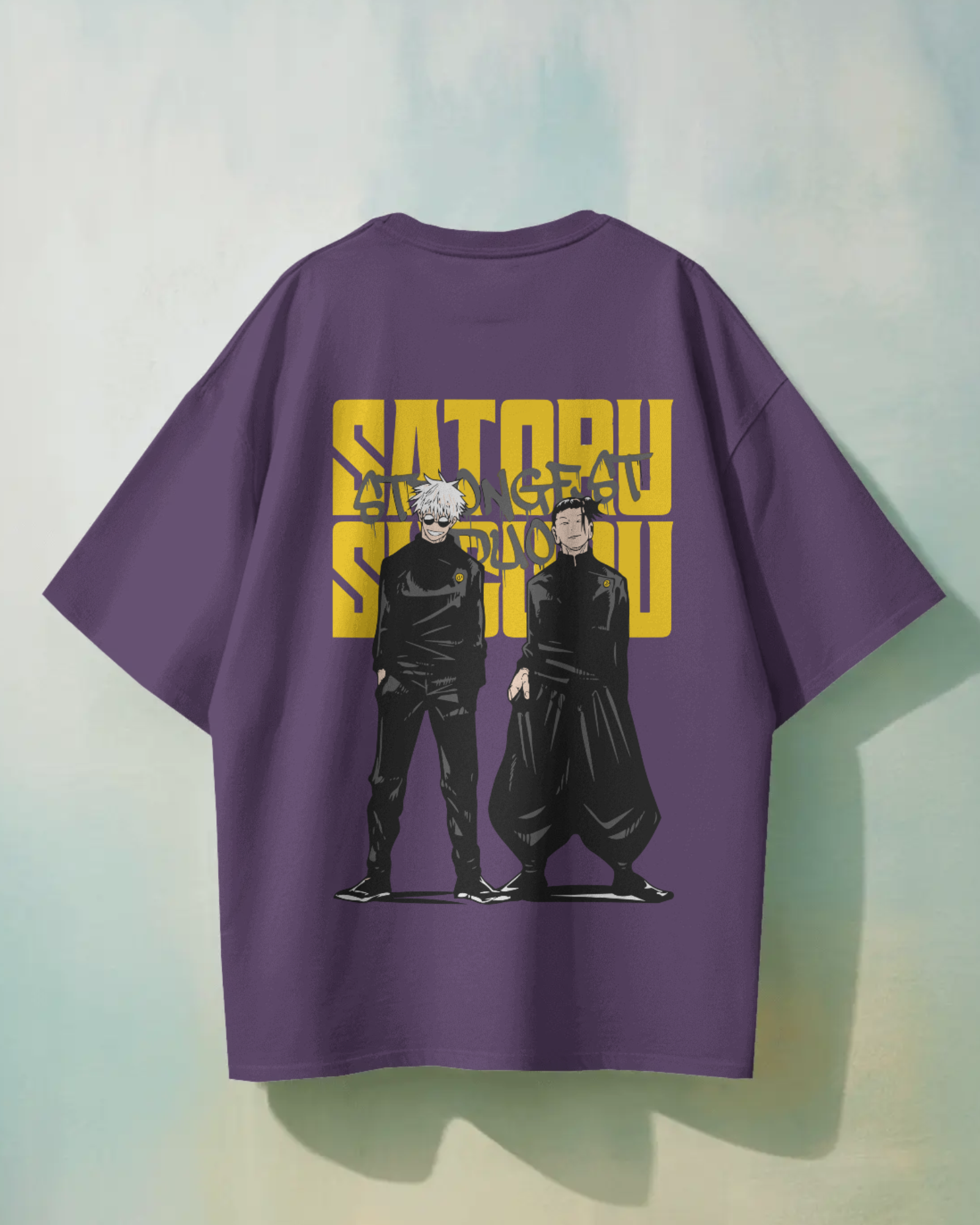 Gojo and Geto T-Shirt | Jujutsu Kaisen | Premium Oversized T-Shirt
