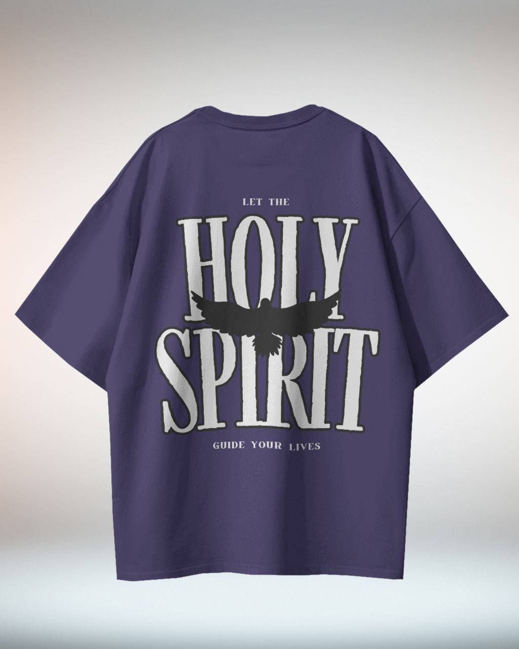 Black White Minimal Typographic Christian Religious TShirt - Dorcus Wear