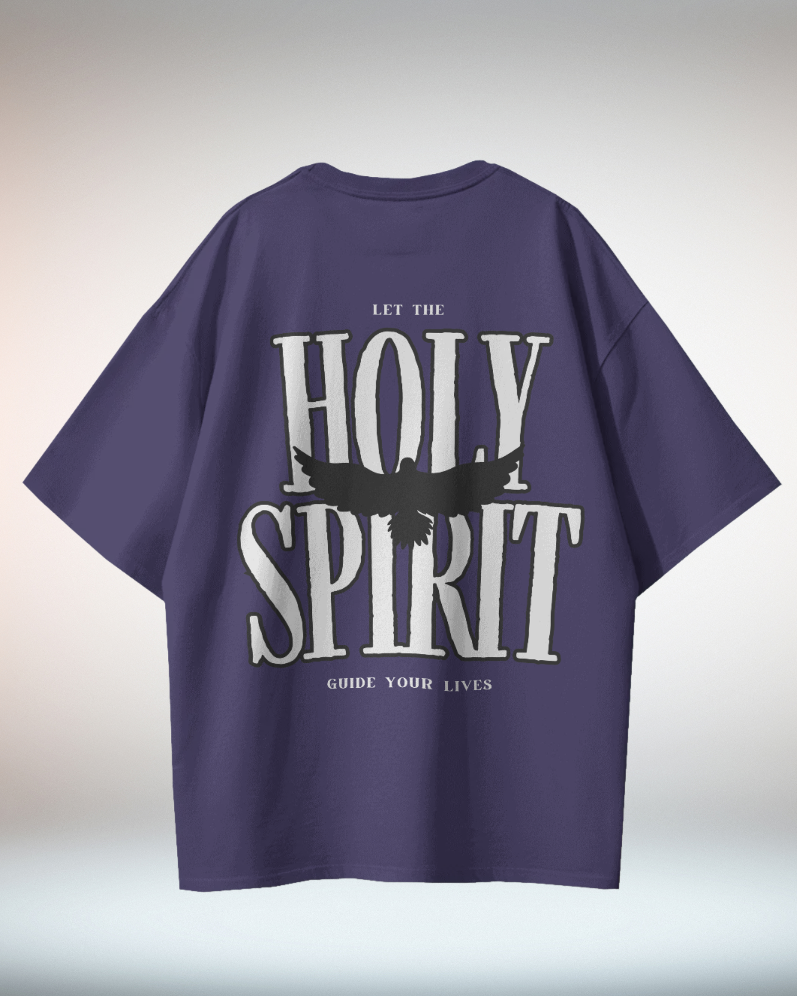 Black White Minimal Typographic Christian Religious TShirt - Dorcus Wear
