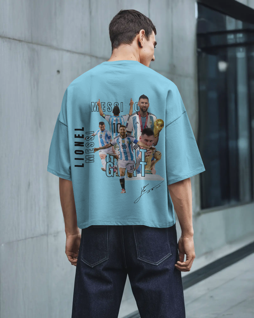 Lionel Messi Premium Oversized T-Shirt
