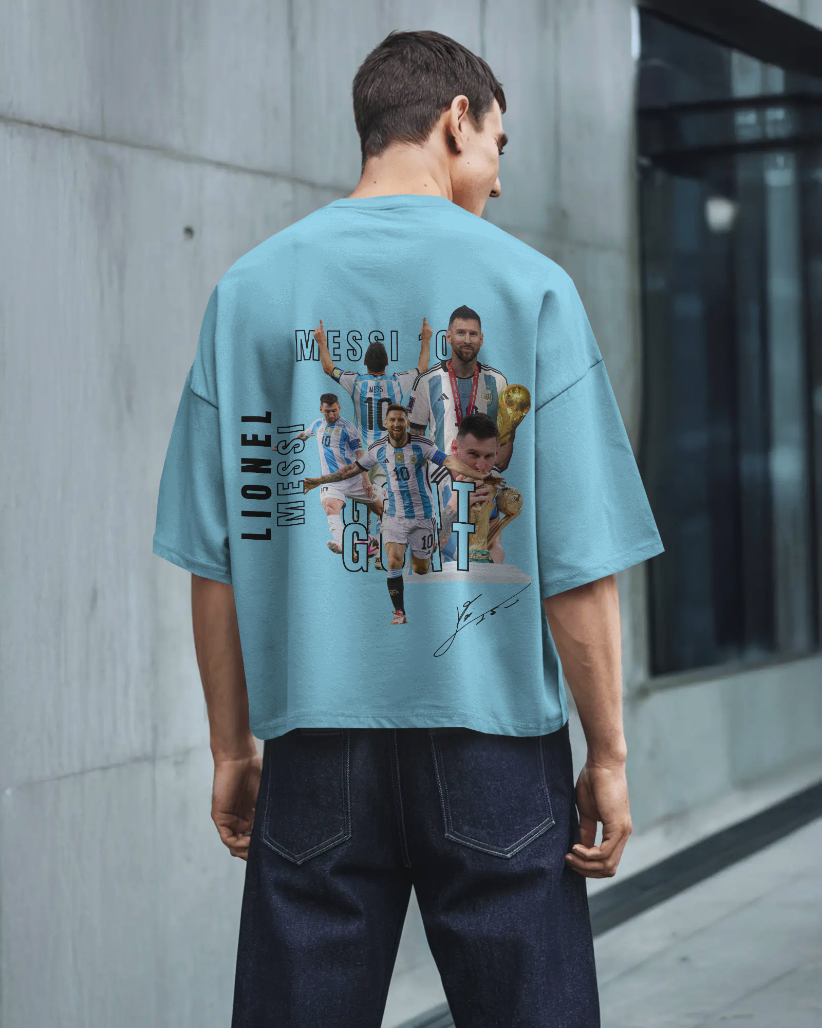 Lionel Messi Premium Oversized T-Shirt