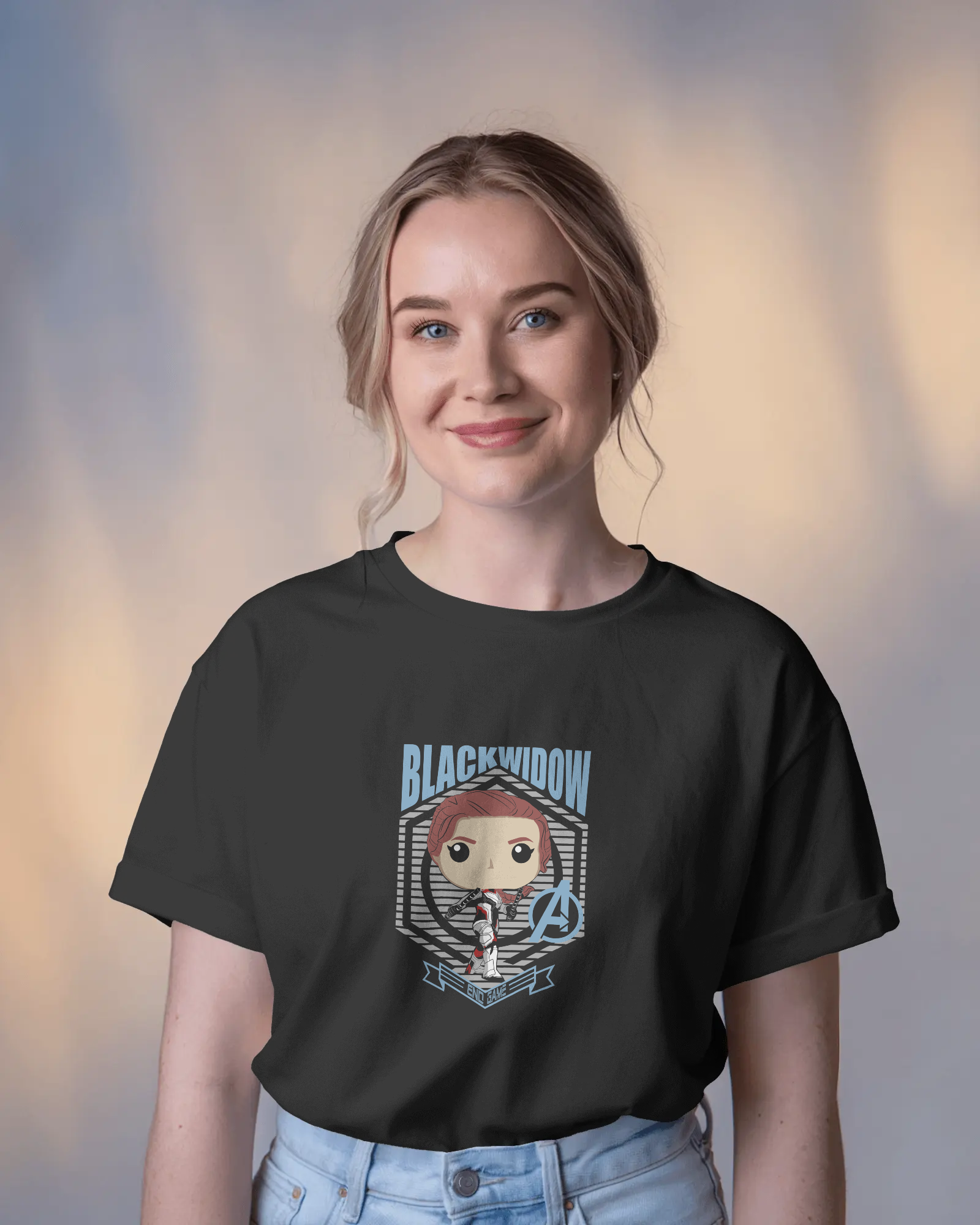Black Widow Classic T-shirt | Marvel Classic Apparel