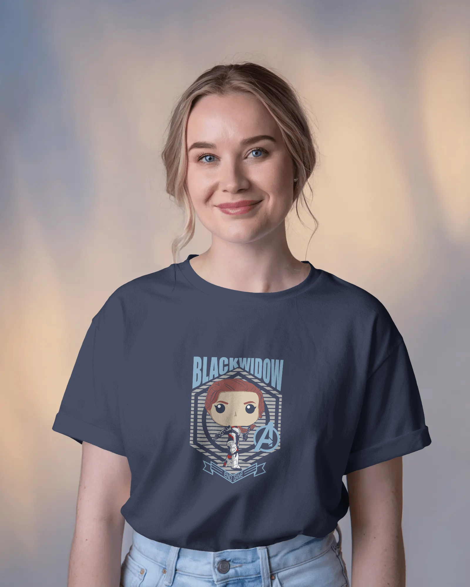 Black Widow Classic T-shirt | Marvel Classic Apparel