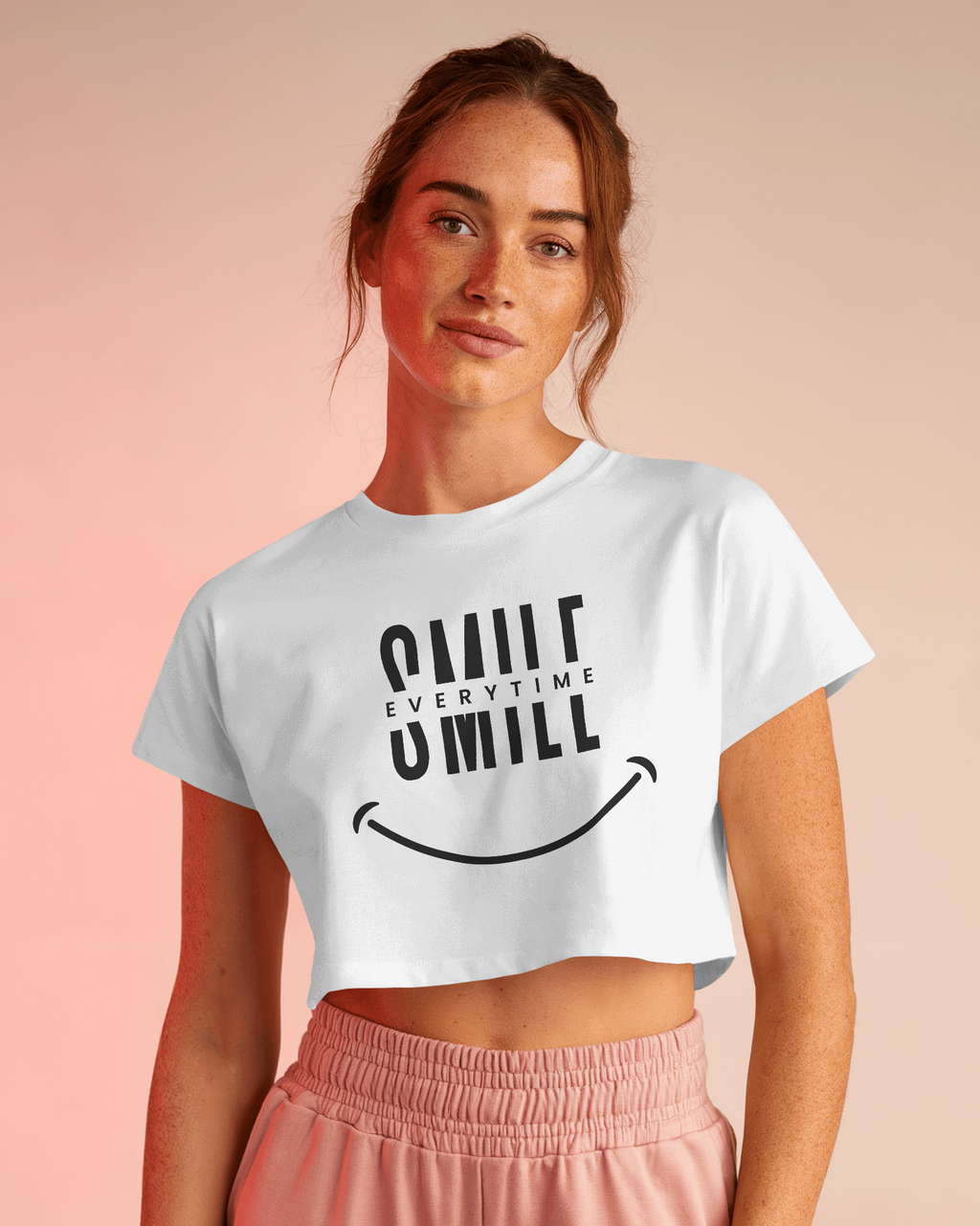 Black And White Funny Smile Every Time TShirt - Dorcus Wear