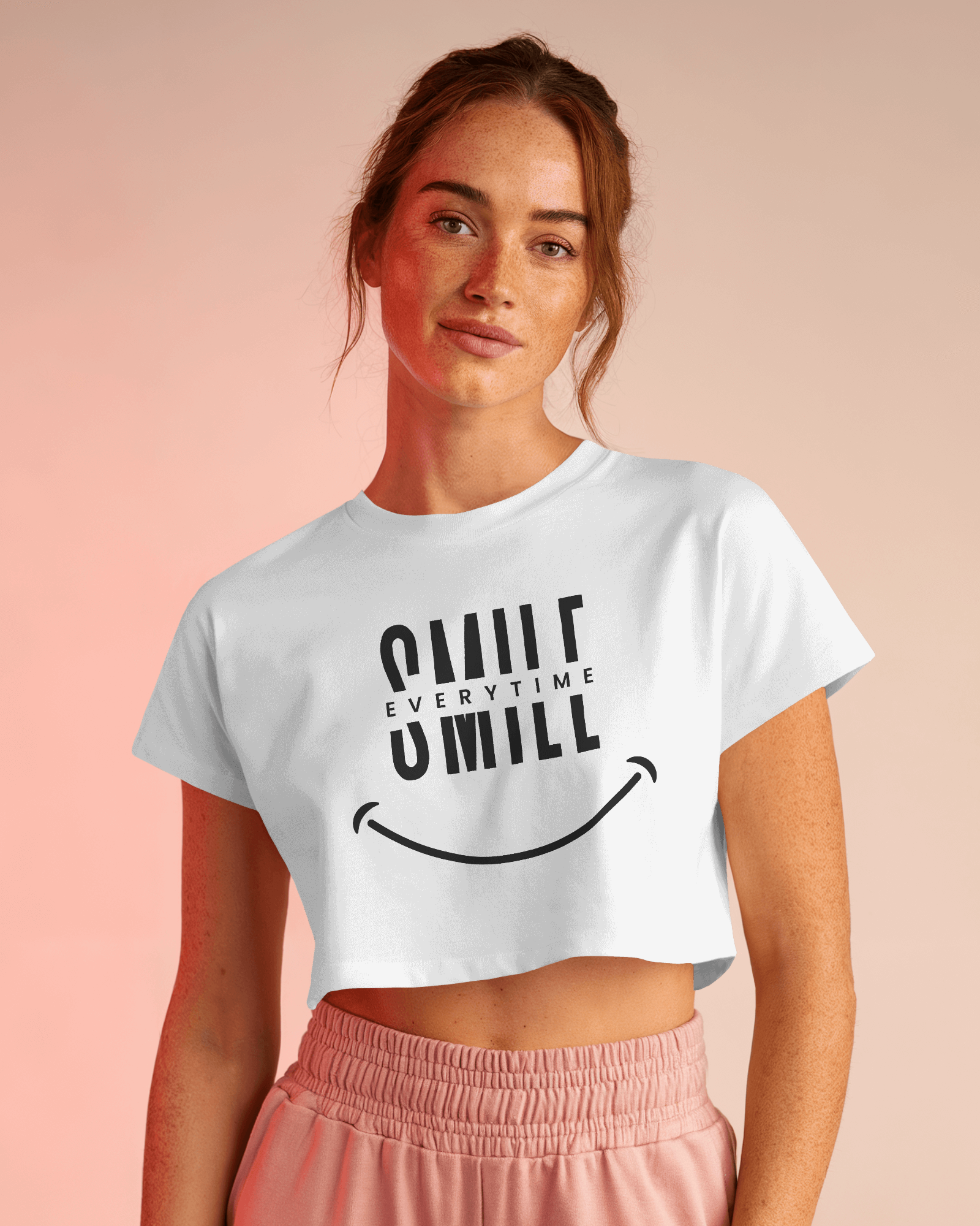 Black And White Funny Smile Every Time TShirt - Dorcus Wear