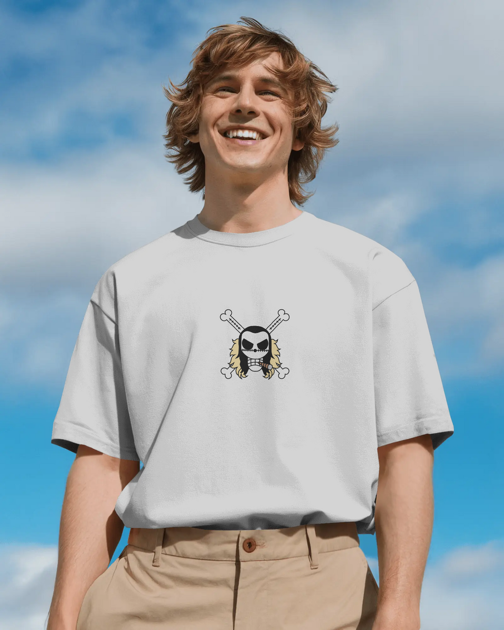 Sir Crocodile One Piece T-shirt | Premium Oversized T-Shirt
