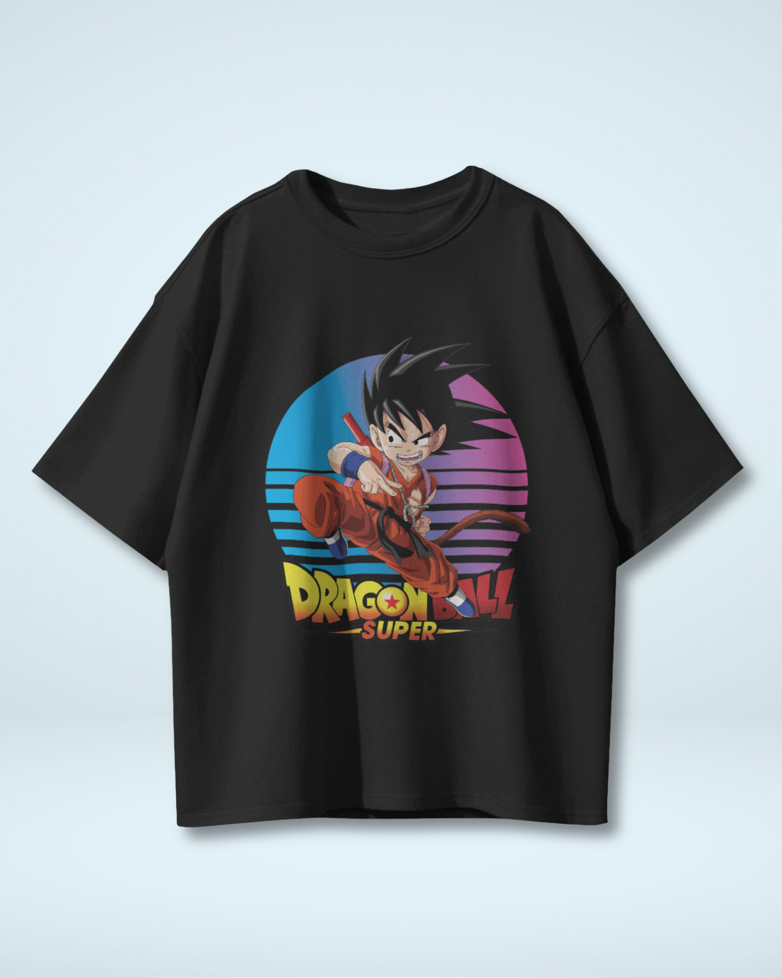 Saiyan Spirit Goku T-shirt | Dragon Ball Z Premium Oversized T-shirt
